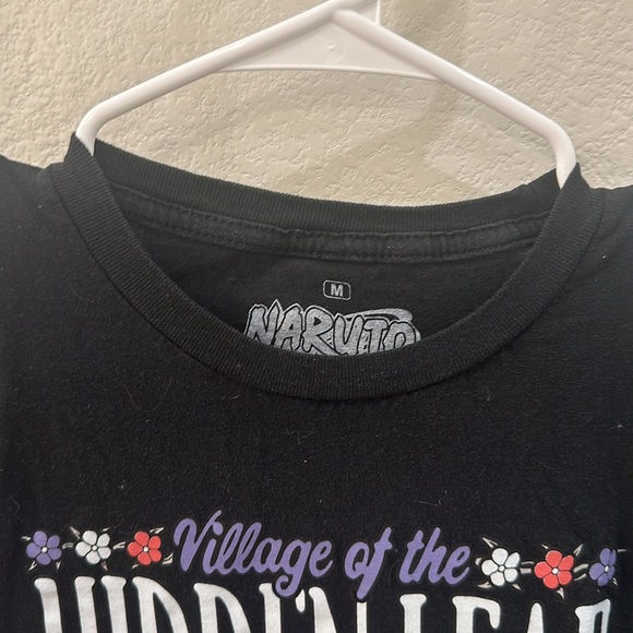 EUC Girls Naruto Kakashi Graphic Screen Tee Short Sleeve T- Shirt - Picture 4 of 8